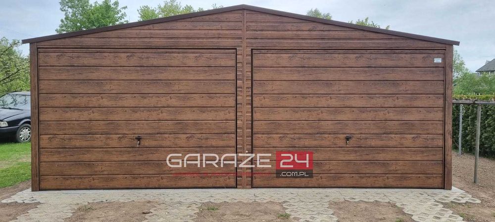 Garaż PREMIUM  6x5,80m*profil OCYNKOWANY*  całe MAZOWIECKIE *montaż GRATIS*