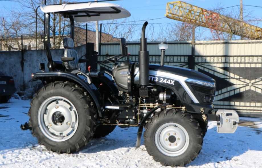 Мінітрактор ДМТЗ 244 Х з РЕВЕРСОМ примусовою гідравлікою Компресором