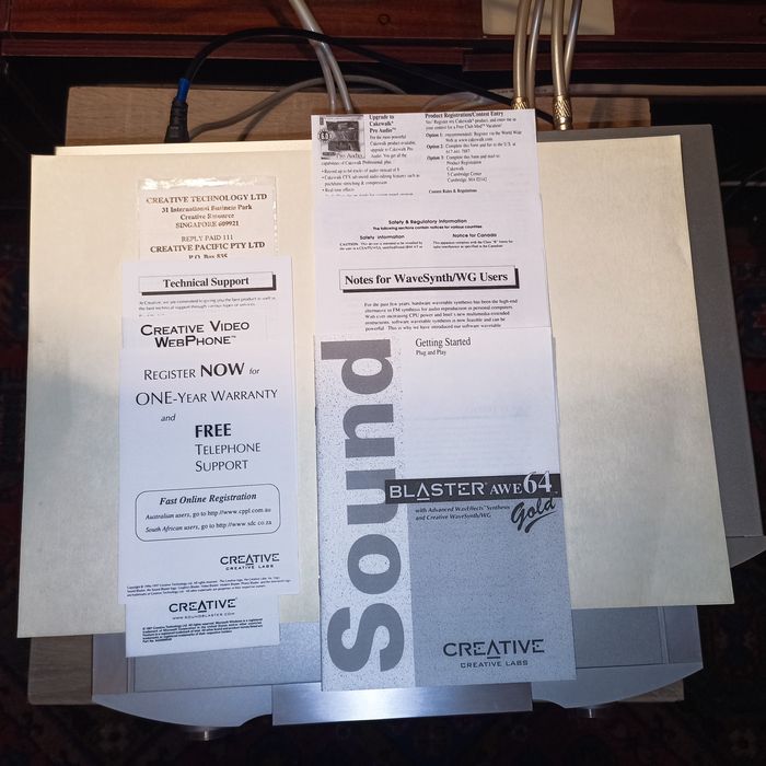 Sound blaster AWE64 GOLD