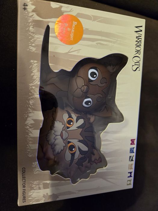 WarriorCats. Wojownicy. Seria 7. Figurki Briarlight I Purdy