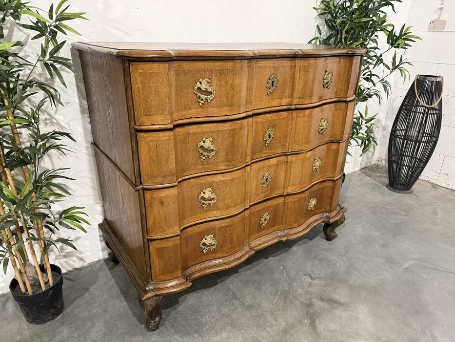 Piękna antyczna komoda Rokoko z szufladami super stan dowóz wysyłka