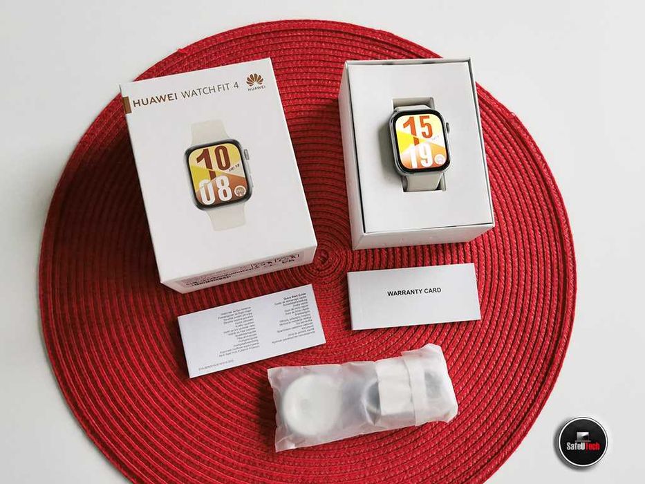 NIEUŻYWANY Huawei Watch Fit 4 Biały - WHITE - GPS - AMOLED - KPL.