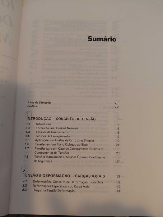 resistência dos materiais, McGrawHill,2.ª Edição,1989,em português