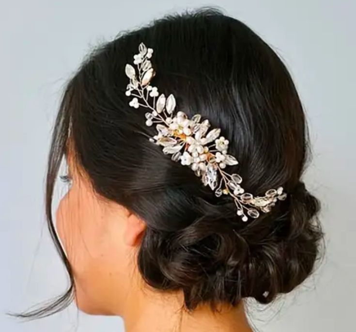 Ozdobna spinka srebrna