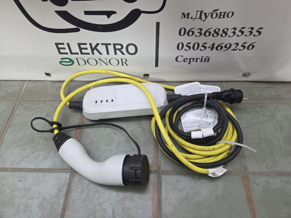 Зарядка кабель зарядки до електро автомобілів  type 1 type 2