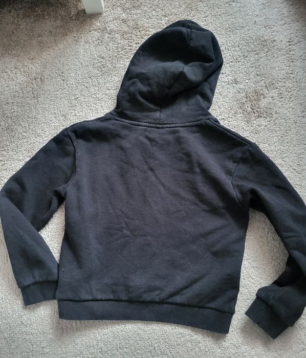 Czarna bluzka dla dziewczynki guess rozmiar 122 gratis bluza welurowa