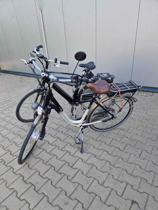 Rower elektryczny damski Sparta stan BDB, bateria 90 ZalesiceKolonia