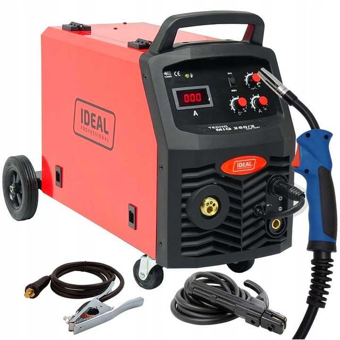 Spawarka Inwertorowa IDEAL TECNO MIG 250/2 PRO 230V/400V 250A MMA FLUX