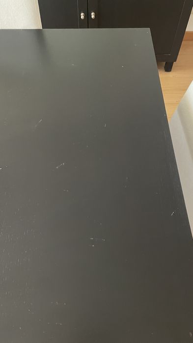 Mesa de jantar extensilvel com 6 cadeiras