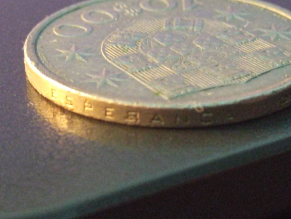 10 escudos - 1974 - Republica Portuguesa- Legenda  invertida - Soberba