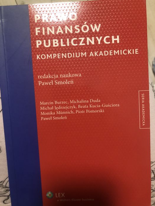 Książka prawo finansów publicznych Paweł Smoleń