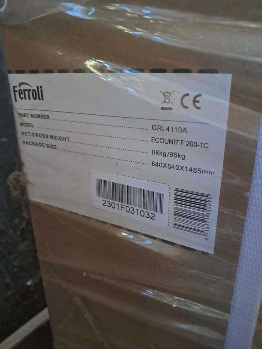 Zbiornik Ferroli do pomp ciepła Ecounit F 200-1C