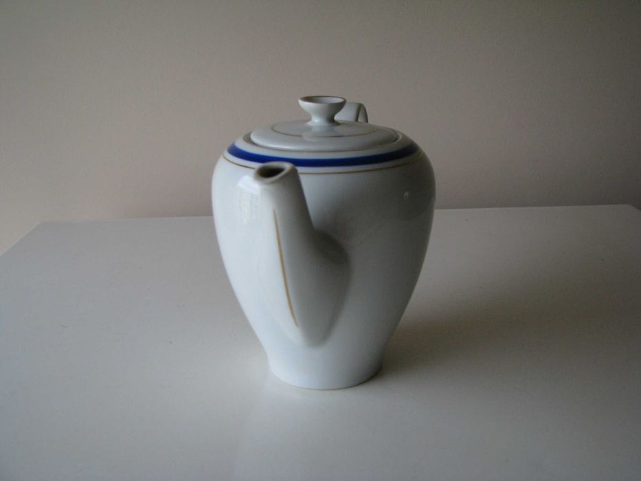 Dzbanek porcelanowy, imbryk Wawel Ruszczyński model Julita lata 60-te