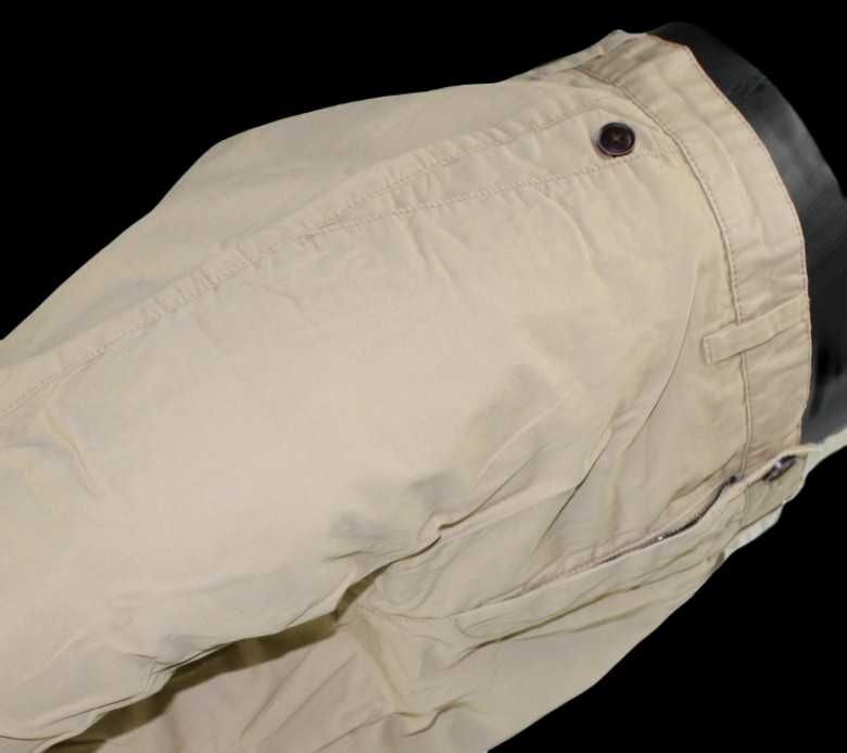 Męskie spodenki Esprit -Chino Relaxed Crafted Quality beżowe nowe -W31