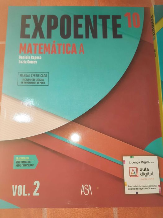 Expoente Mathematics A Textbooks for 10th Grade64740878907522120