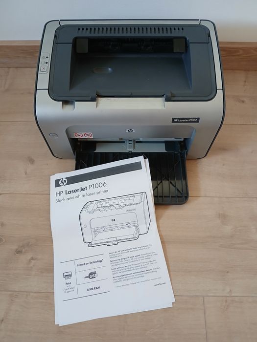 Kompaktowa drukarka laserowa HP P1006