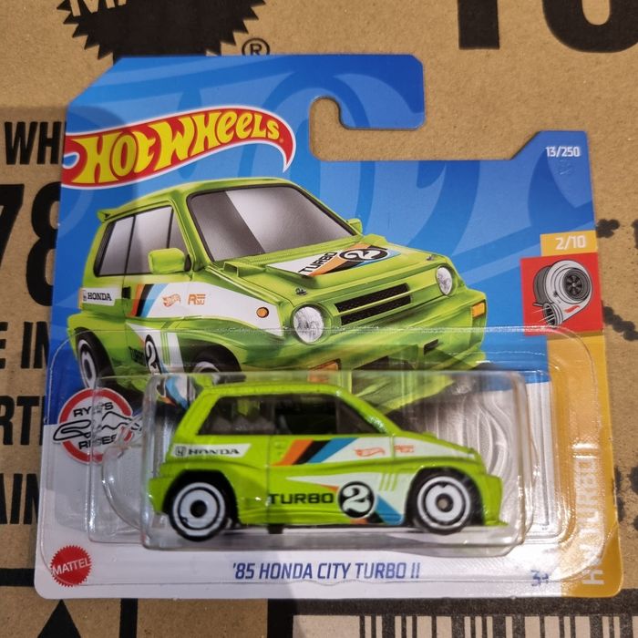 '85 HONDA CITY Turbo II Hot Wheels