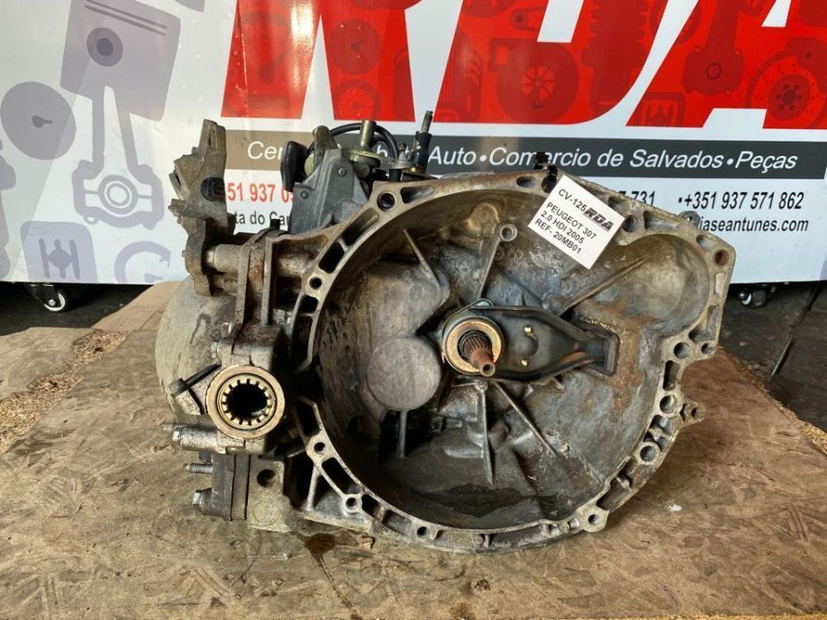 CV125 Caixa De Velocidades Peugeot 307 2.0 HDI De 2005 Ref- 20MB01