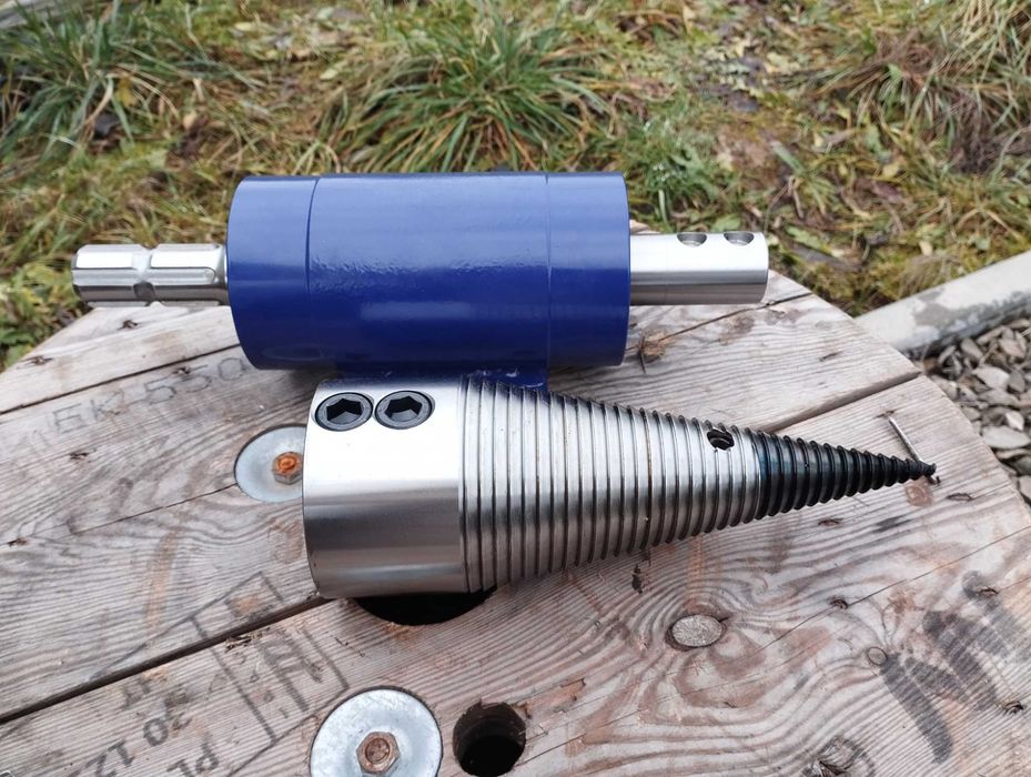 Łuparka świdrowa do ciągnika 100mm / Łuparka WOM / wałek 40mm