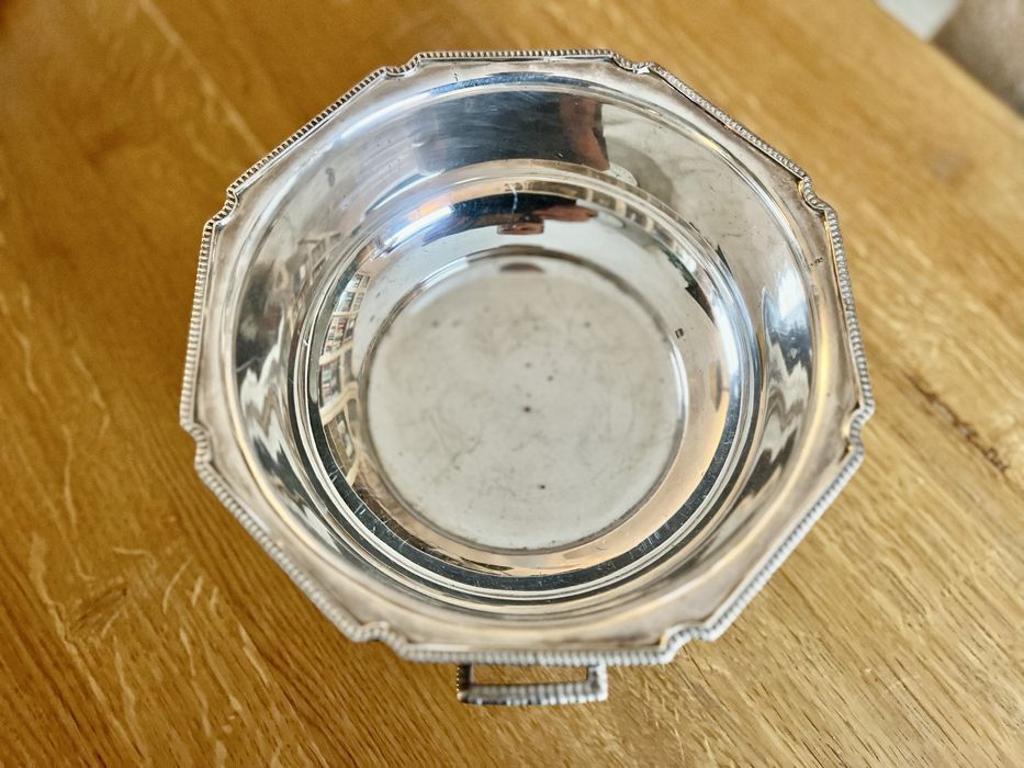 Naczynie misa waza czara posrebrzana