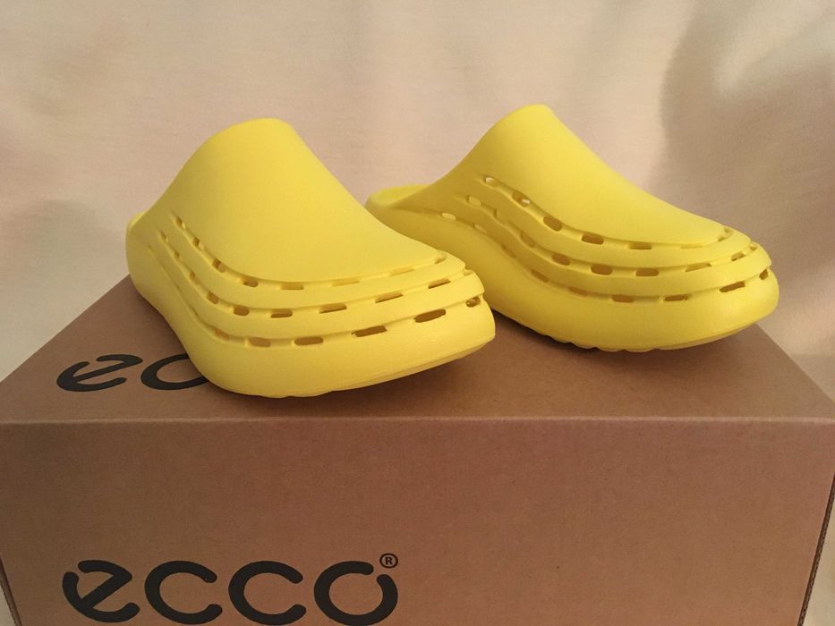 ECCO Cozmo klapki damskie, żółte nr 37