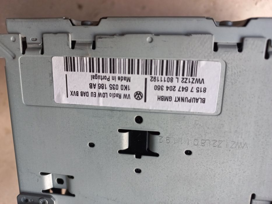 Radio VW Passat b7 polo golf Touran suoerb