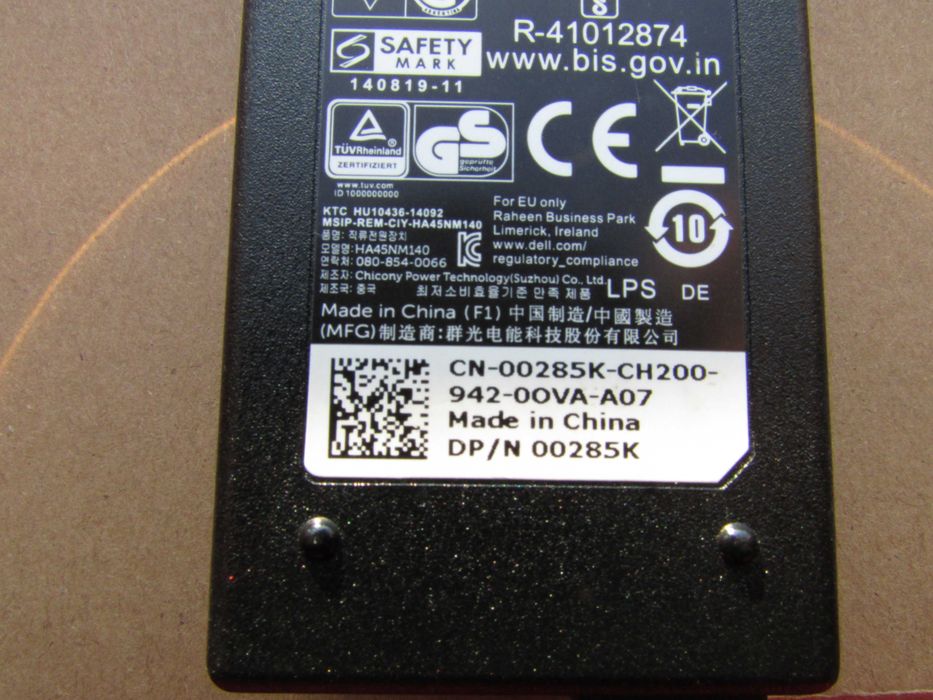 Блок питания для ноутбука DELL