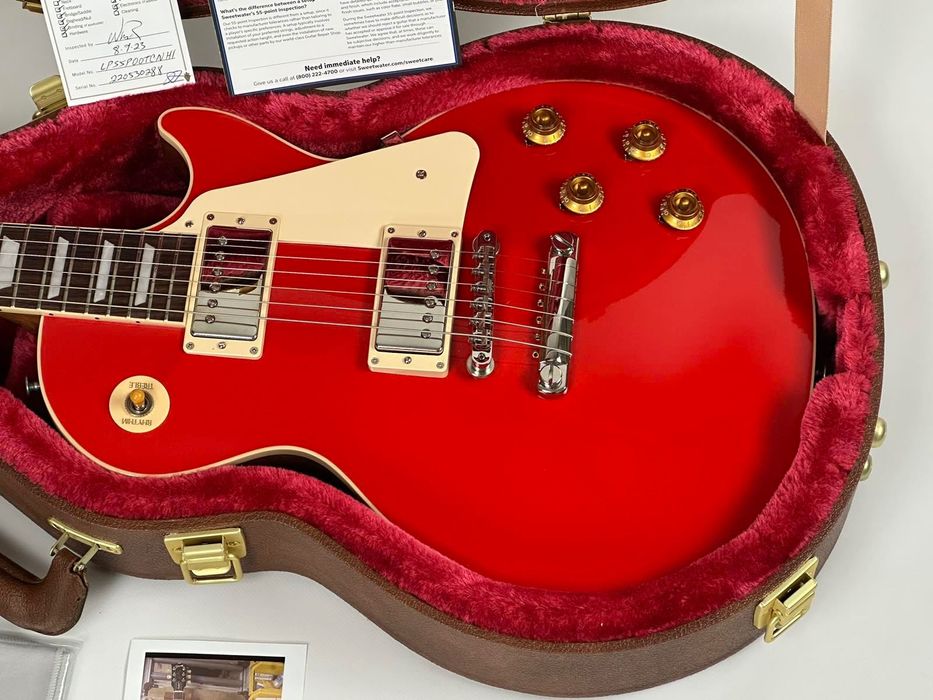 Акція! 2023 Gibson Les Paul Standard Cardinal Red 50's (mint, 2290$)
