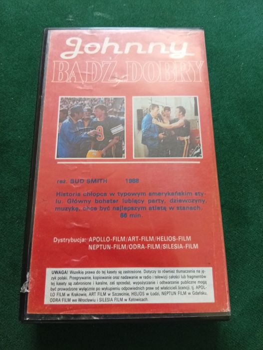 Johnny Be Good VHS Silesia Film 1988 unikat Anthony Michael Hall