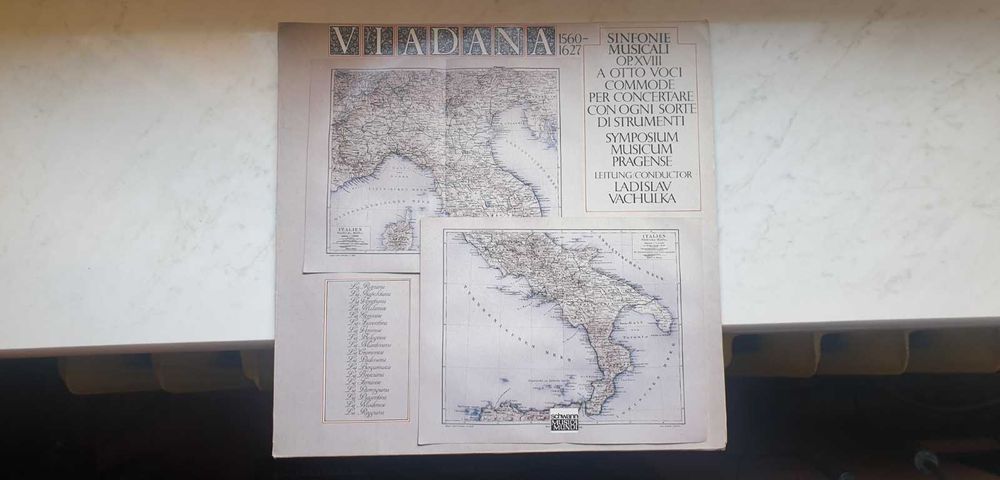 Lodovico da Viadana - Sinfonie musicali winyl vinyl