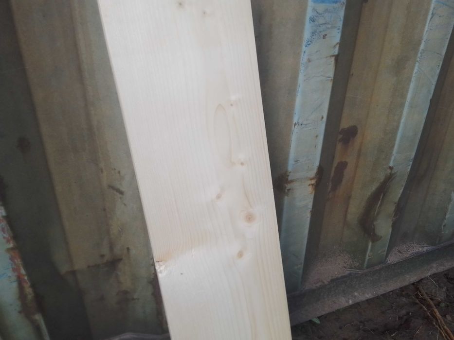 Blat świerkowy 100x20x2 cm, heblowany