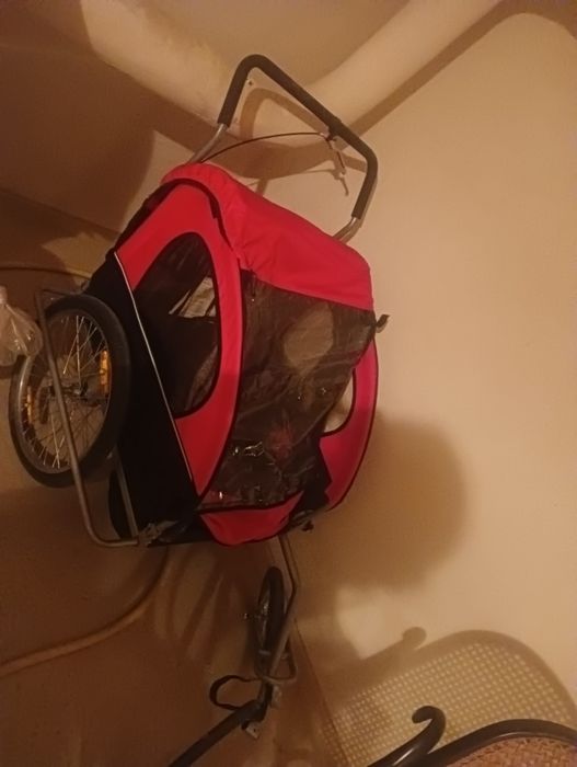 Wózek na rower uzywany