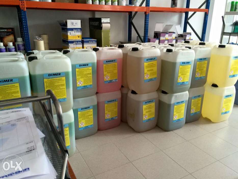 Produtos de lavagem motores /caixas /carroçarias