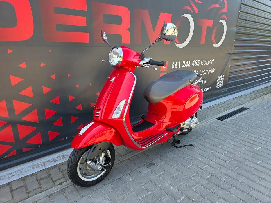 Piaggio Vespa Primavera 50 14r Ładna 4t AM Raty Kredyt Transport