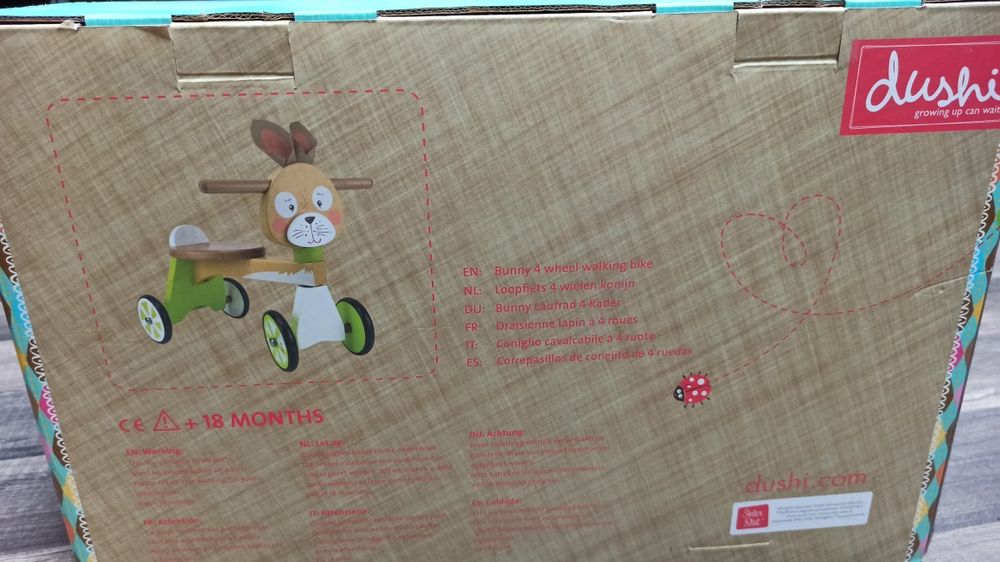 Rowerek 4kołowy Dushi