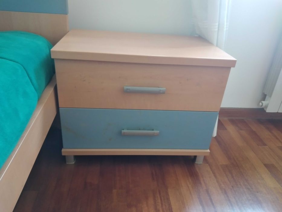 Mobília de solteiro como nova - Completa