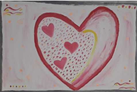 Quadro decorativo Inspiração HeartBeat