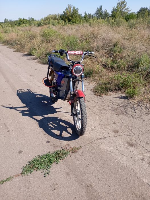 Саморобний електро байк