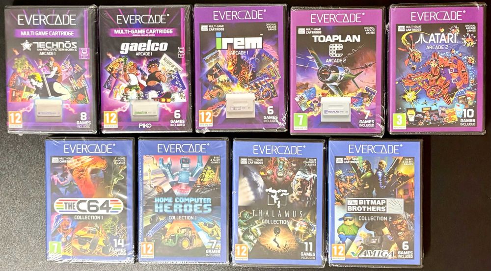 EVERCADE Jogos e Consolas || Portes Grátis || Ler Descrição↓