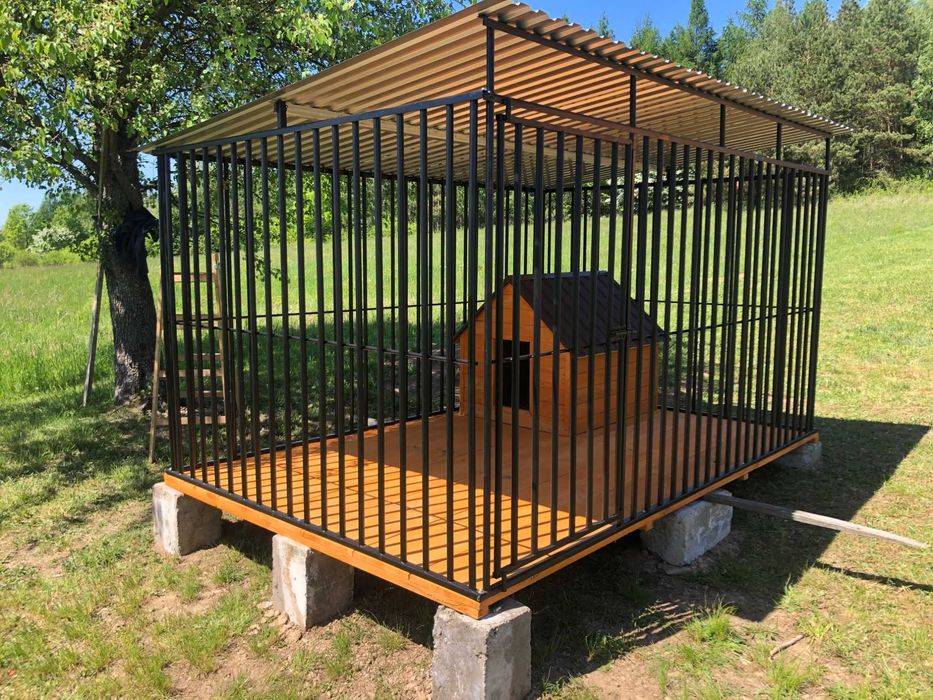 Kojec dla psa-klatka-box-zagroda.