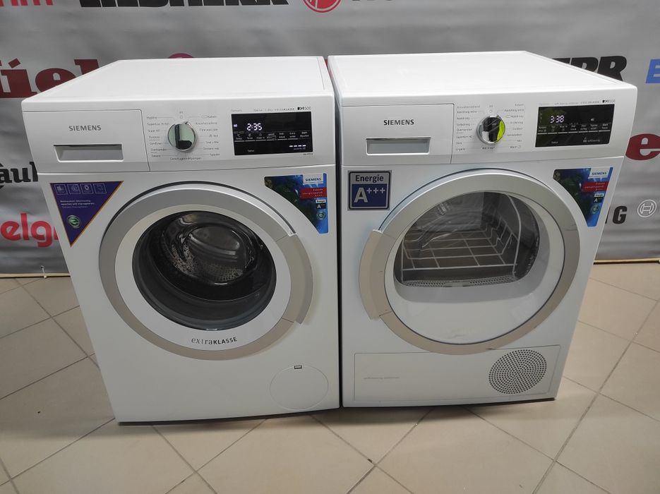 Комплект стиралка сушка Siemens
