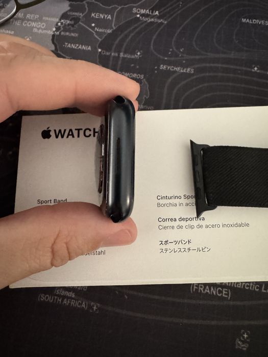 Apple watch series 8 GPS + Cellular 45mm midnight c/caixa