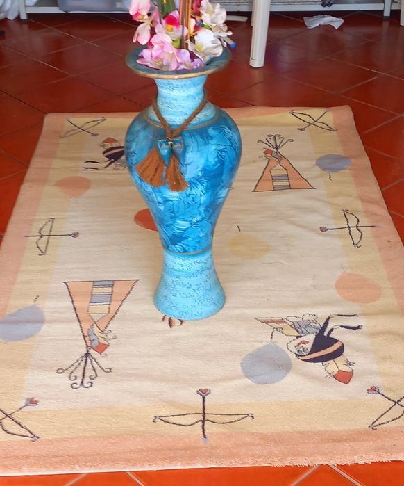 Conjunto tapete/jarra