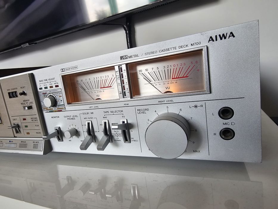 Magnetofon AIWA AD-M700E 3 głowice po serwisie
