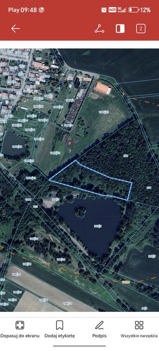 Działka rolna pięknie położona