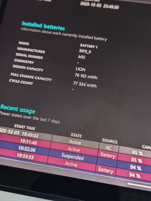 MSI Claw 8 AI+ A2VM 1TB + case Jsaux