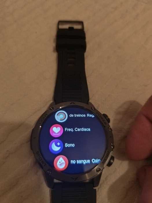 Smartwatch Militar AK87 "Sport" (Lanterna LED) – Para Troca