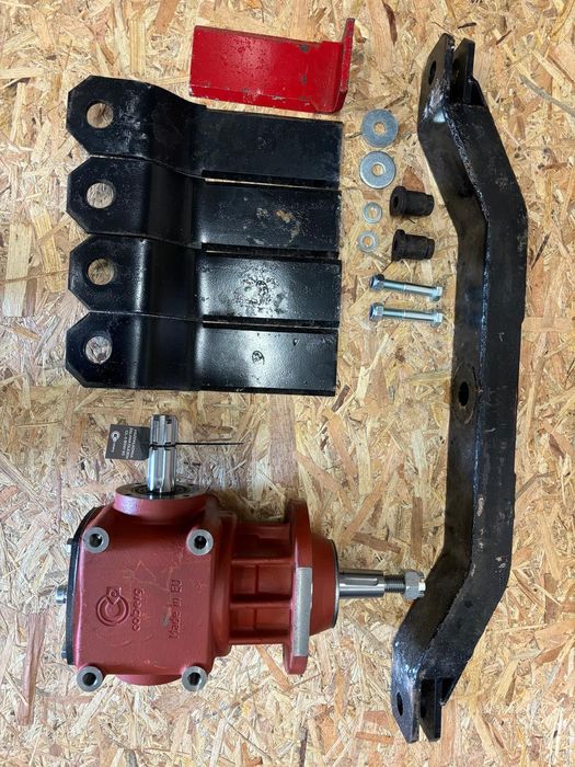 Zestaw tnący ROZDRABNIACZA sadowniczego przekładnia ramie noże wysyłka