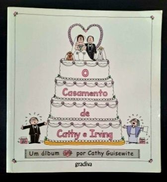 Livro BD O casamento dd Cathy e Irving