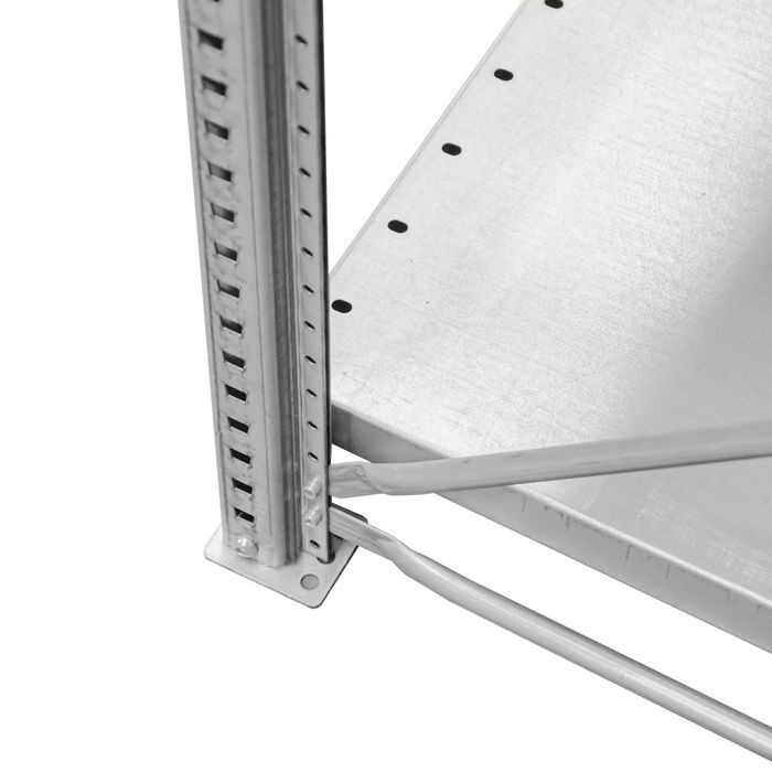 Regał magazynowy 4-półkowy STOW 263x130x60 cm ocynk dostawny